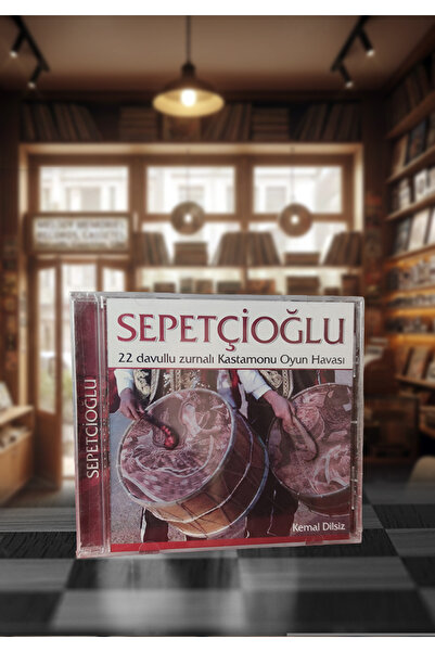 CD SEPETÇİOĞLU 22 DAVUL ZURNALI KASTAMONU OYUN HAVASI Sıfır, Orijinal Jelatin...
