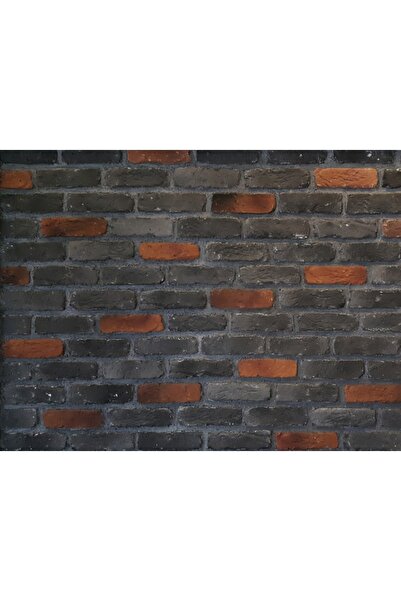 MERART Ms405 Harman Antracite Mix Dekoratif Kültür Tuğlası