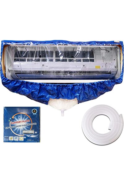 Xpert غطاء تنظيف مكيف الهواء المنفصل، حقيبة حماية جدارية مقاومة للماء مع خرطو...