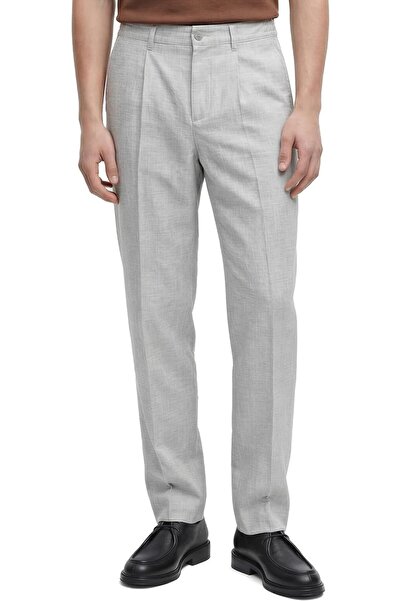 ANTHONY JACKSON Ανδρικό υφασμάτινο παντελόνι με κανονική εφαρμογή και ψηλή μέ...