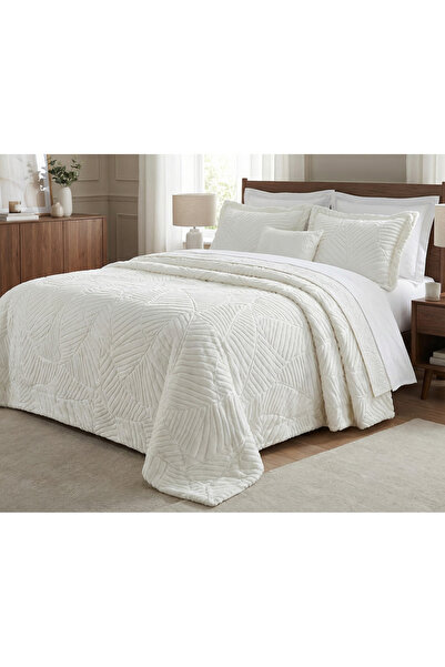 Karaşin Çeyiz Merinos Çift Kişilik Battaniye Elegans Kabartmalı