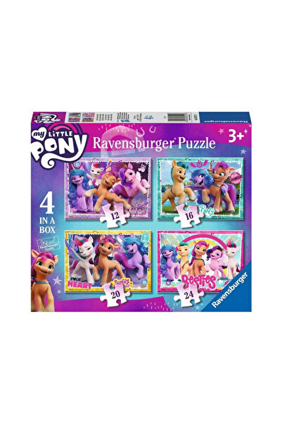 RAVENSBURGER 12/16/20/24 Parça Puzzle My Little Pony 4 in Box 031214