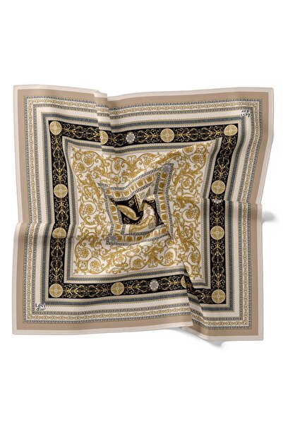 Levidor Ethnic Pattern Sparkling Crystal Scarf