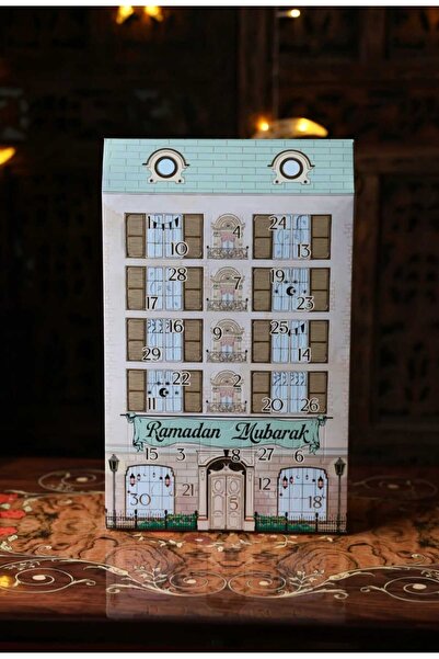 STAR EXSPRESS Ramadan Advent Calendar İpli Asılabilir I Ramazan Takvimi 30'lu...