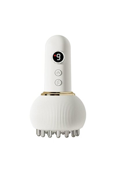 Viacare Aparat de masaj corporal anticelulitic cu microcurent, căldură și vib...