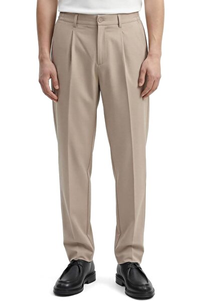 ANTHONY JACKSON Ανδρικό υφασμάτινο παντελόνι με κανονική εφαρμογή και ψηλή μέ...