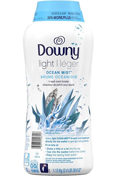 downy Light Ocean Mist In-Wash Scent Booster Beads, 1.13 kg – Refreshing Long...