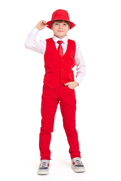 redbug kids بدلة عرض للأولاد من ERKEK COYOUNG، طقم مكون من سترة وقميص وبنطلون...