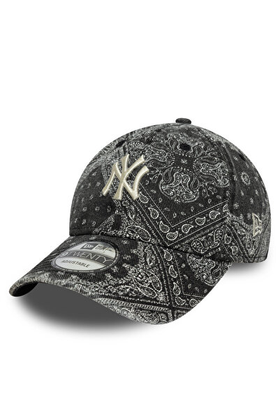 NEW ERA Washed Paisley 9Twenty Neyyan Blk Unisex Siyah Şapka