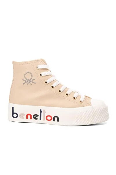 United Colors of Benetton Benetton Bn-30820 Women's High Sole Long Sole Sneak...