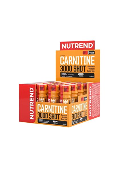 Nutrend Carnitine 3000 Shot 20 x 60ml - Orange