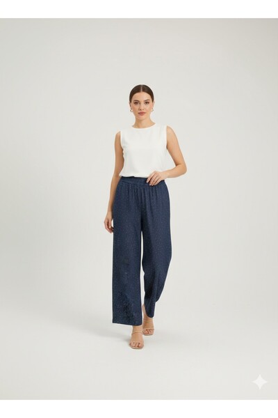 Kayra Taş İşlemeli Kadın Pantolon 79045