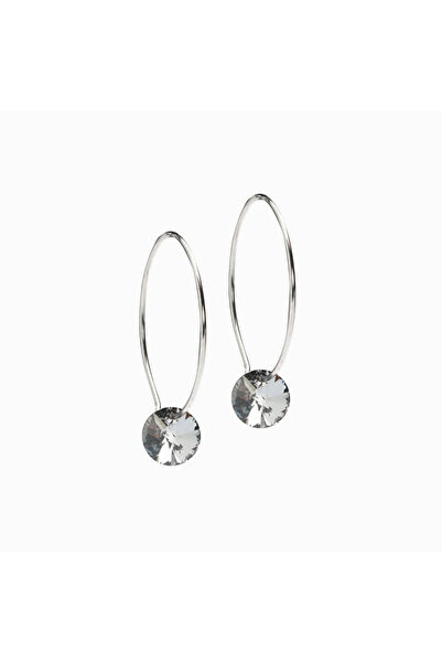 Blomdahl Hypoallergenic Titanium Medical Earring Round B Diamond 14mm