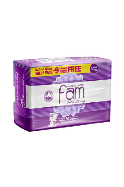 Fam Protect فوط صحية رقيقة للغاية من فام - عادية 20 فوطة