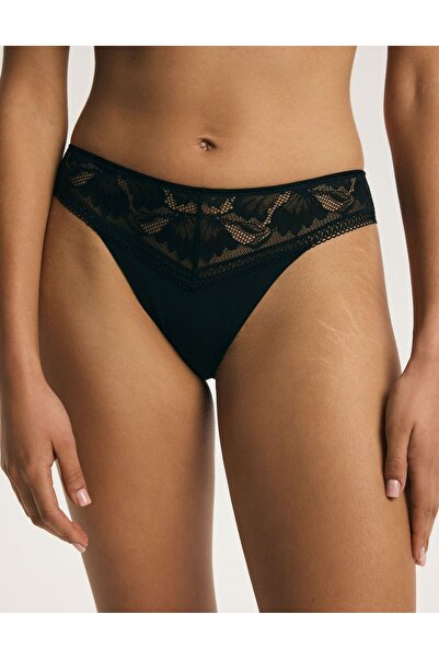 ESOTIQ Elegant Women's Briefs Openwork Mesh & Floral Lace Panties High Qualit...