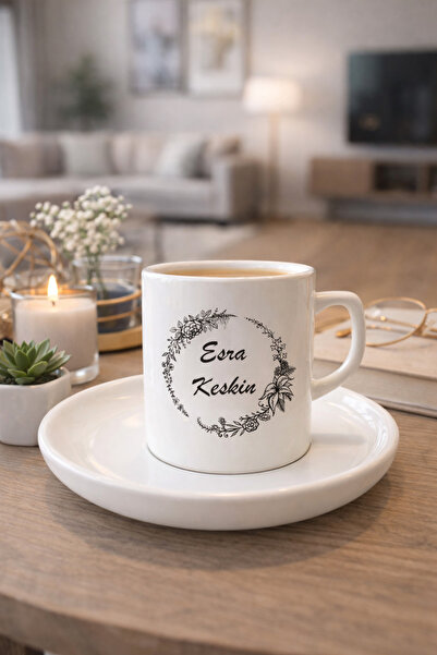 çokaş Personal/Firm-Specific Printed Single Turkish Coffee Cup -2