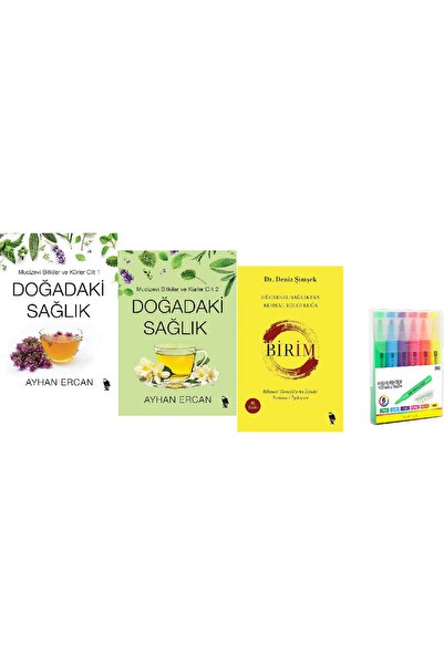 Nemesis Kitap Doğadaki Sağlık 1-2 +Birim /3 Kitap SET ( KALEM SET HD)