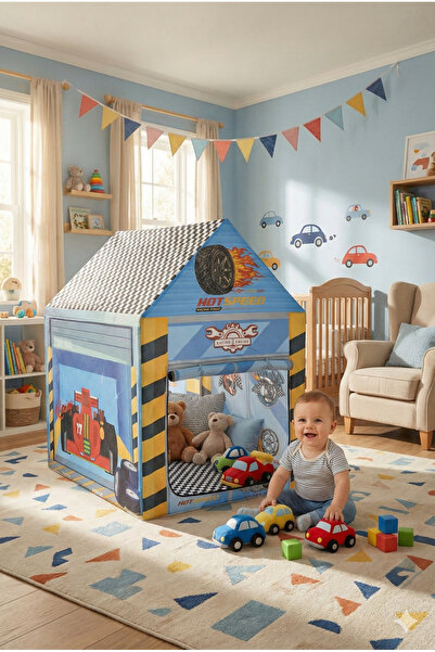 Jusso Çocuk Oyun Çadırı - Kolay Kurulum Bebek Çadırı