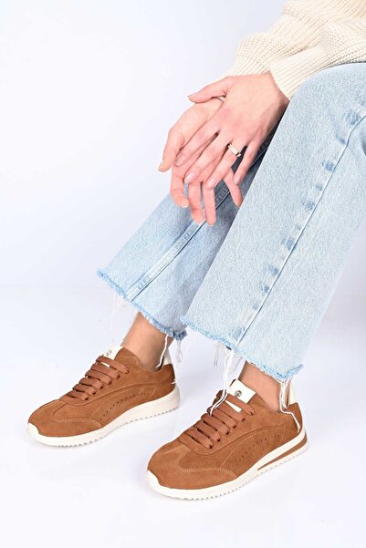 Bestello Lace-Up Eva Sole Genuine Leather Sneaker 338-7110 Women's Shoes