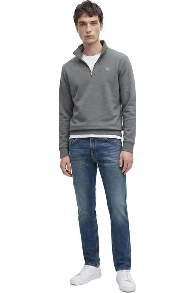 ANTHONY JACKSON Premium Men's Zip-Collar Sweatshirt Emilio