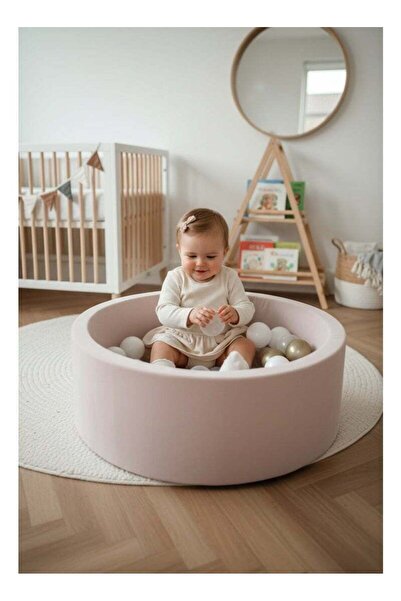 Generic Soft foam ball pit for children, 90 x 30 cm, with 50 balls