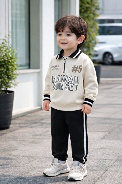 ÖZNUR Hawaii Sunset Erkek Çocuk Eşofman Takımı