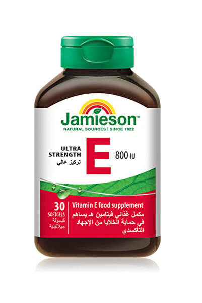 Jamieson Vitamins JAMIESON VITAMIN E 800 IU 30 SOFTGEL