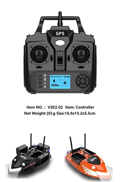 HobbyRcModels Flytec V802 Pro Modeline Uyumlu Balık, Yemleme Botu Kumandası