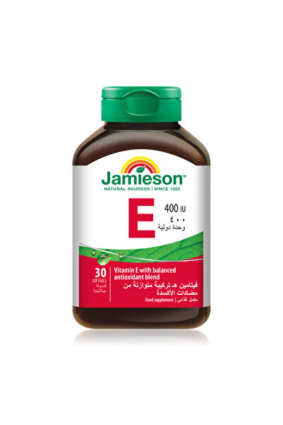 Jamieson Vitamins JAMIESON VIT E400 IU 30TAB