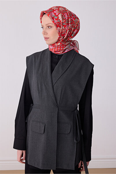 Belli Twill Silk Scarf - 4314-09 Red