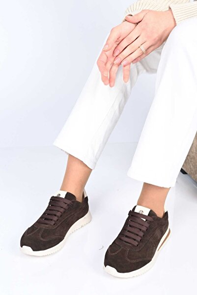 Bestello Lace-Up Eva Sole Genuine Leather Sneaker 338-7110 Women's Shoes