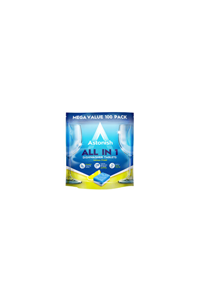 Astonish – Tablete pentru mașină de spălat vase – All in 1 – set 100 buc