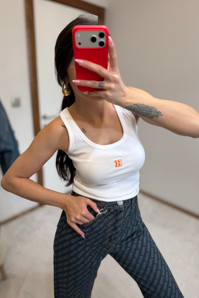 MoyStore White Strappy Hrmmss Athlete