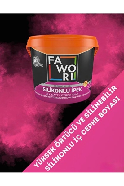 Favori silikonlu ipek