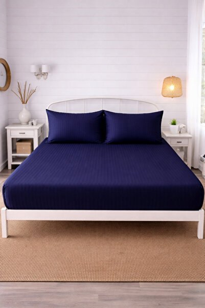 moon secret tekstil طقم غطاء لحاف مطاطي من القطن بنسبة 100% مقاس 180 × 200