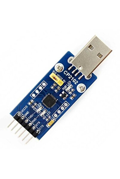 Voltaj CP2102 USB TTL UART Dönüştürücü Modül - 6 Pin
