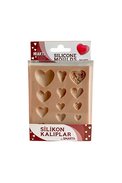 Smarta Silikon Kalıplar – Kalpler 10x13cm