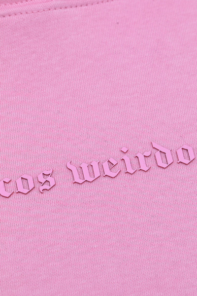 Cos Weirdos Pink Basic Oversized Hoodie Sweatshirt