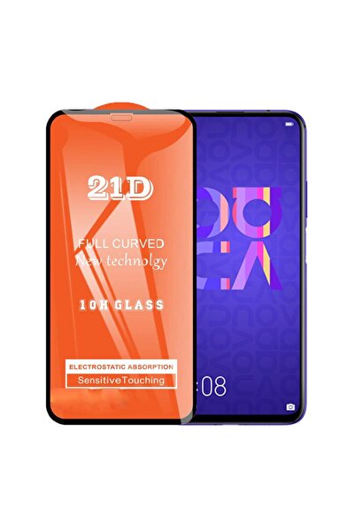 bzontech Huawei Nova 5t Uyumlu Ekran Koruyucu 21d Kırılmaz Cam Kavisli