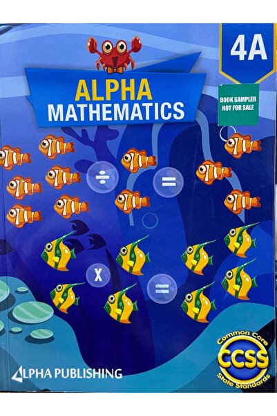 Alphabooks ALPHA MATHEMATICS GRADE 4A STUDENT BOOK