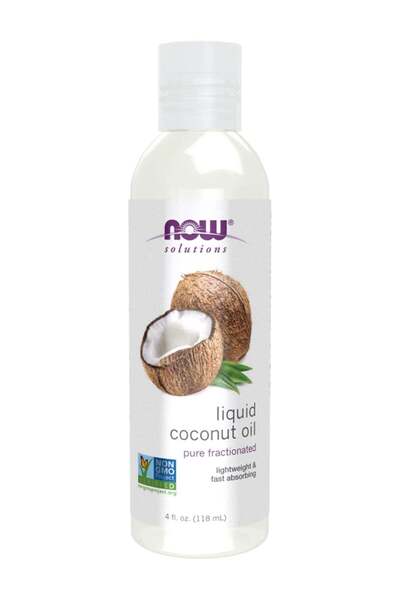 Now Foods Pure Fractionated Coconut Oil 118ml
