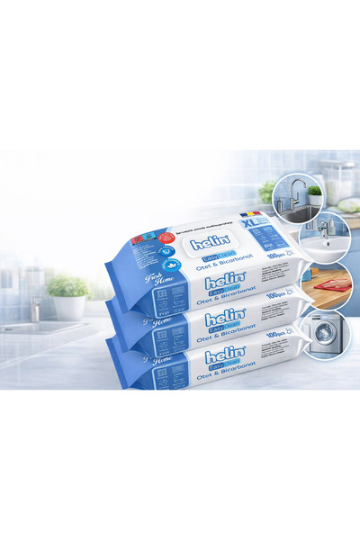 Mira Home Set of 3 Easy Clean Wet Wipes for Multi-Surfaces – Fresh Home, 3 x 100