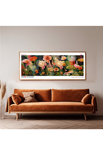 woodhomeworks Tek Parça Gerçek Ahşap Yatay Panorama Çerçeveli Tablo yayai kucama