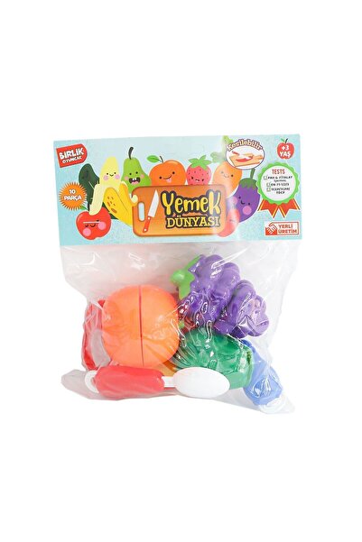 Kids Urt007-Pvc-1Ab Cutable Vegetable Fruit 3 Pcs