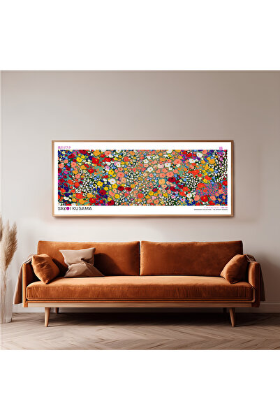 woodhomeworks Tek Parça Gerçek Ahşap Yatay Panorama Çerçeveli Tablo yayai kucama