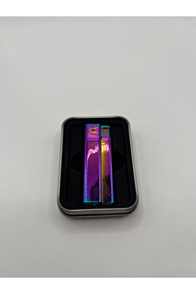 Hunter Torchblue Hologram Özel Renk Jet Çakmak | Özel Kutulu