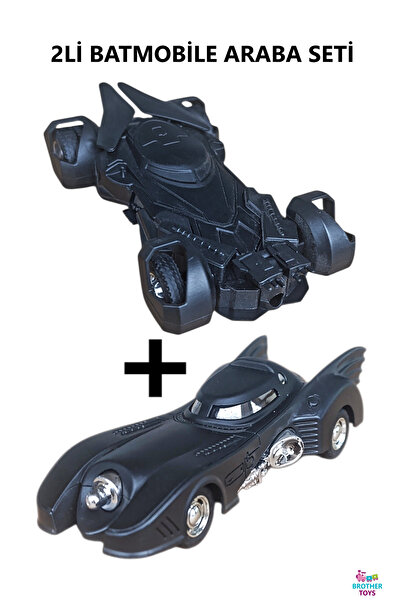 Brother Toys 2'li Batmobile ÇekBırak Araba Seti Oyuncak Model Araba Batman 13...