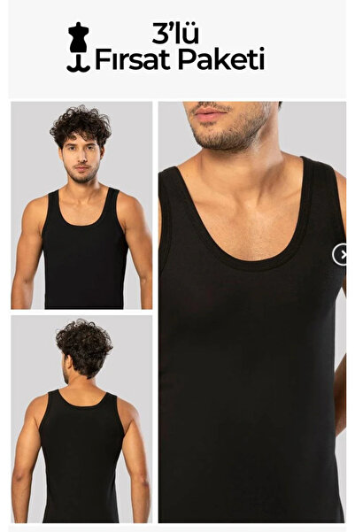 Erdem Ανδρικό, Μαύρο, 100% Βαμβάκι, Ριμπάνα Τριπλό Αθλητικό Μπλουζάκι