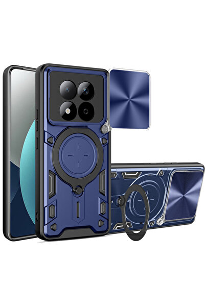 Techsuit Xiaomi Redmi Note 15 Pro 4G CamGuard Pro, albastru