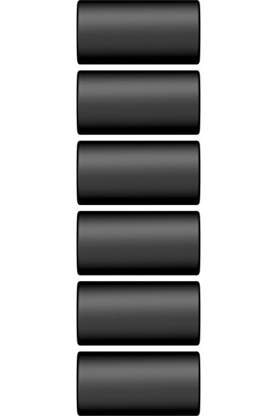 Ballograf Radiera mini pentru creion mecanic Rondo, neagră - Pachet de 6